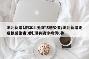 湖北新增1例本土无症状感染者/湖北新增无症状感染者9例,现有确诊病例6例
