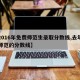 【2016年免费师范生录取分数线,去年免费师范的分数线】
